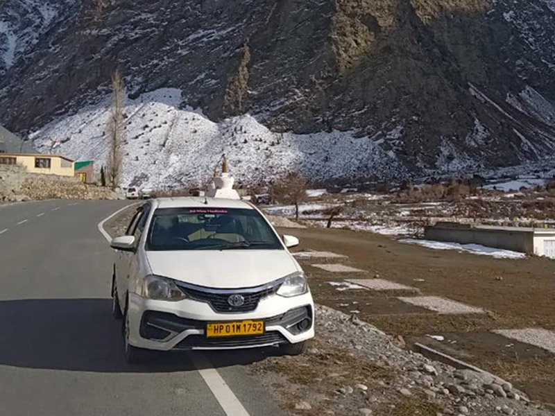 Etios sedan for Manali local trips
